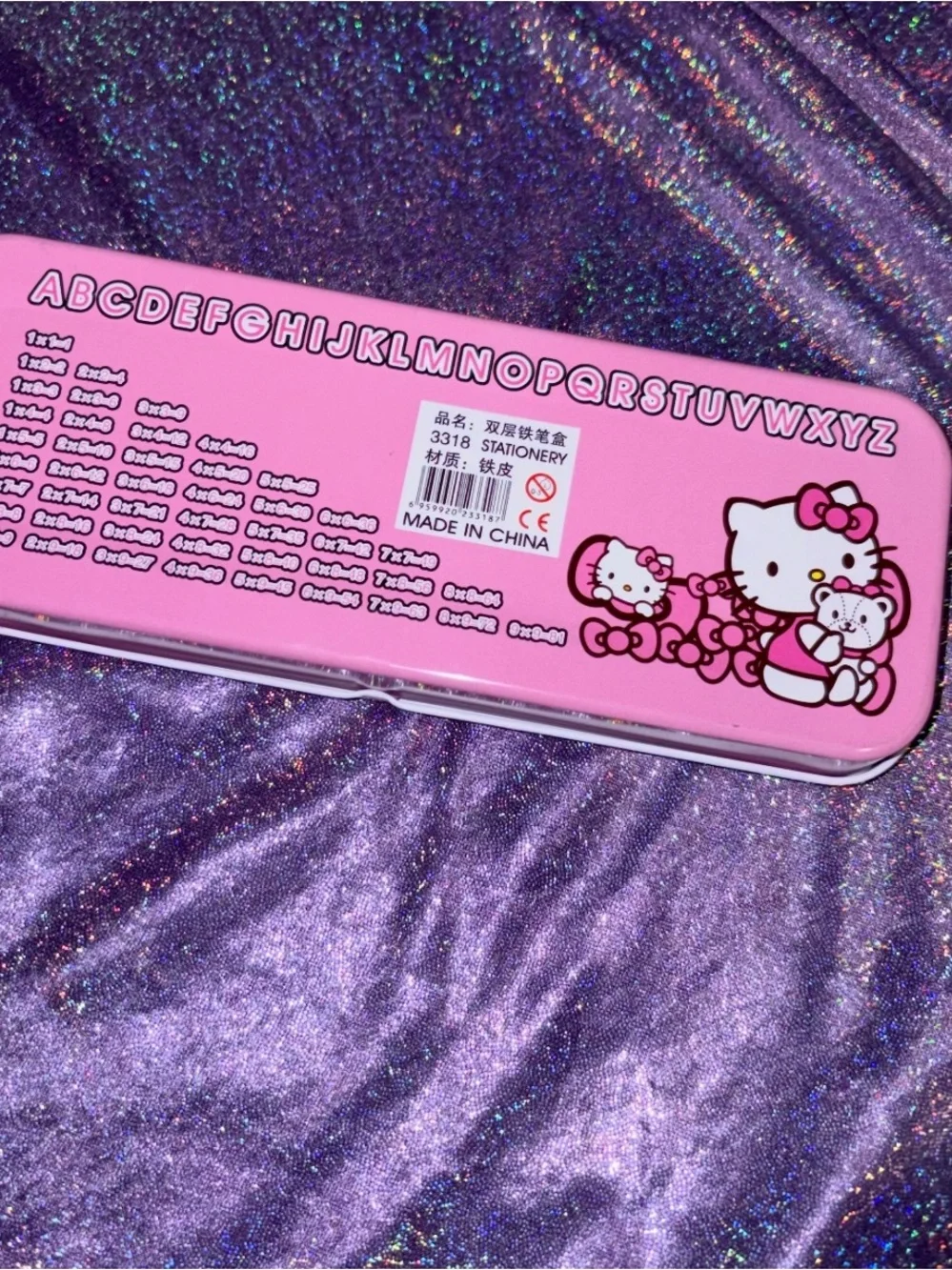 Hello Kitty Tin Pencil Case